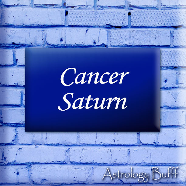 Cancer Saturn