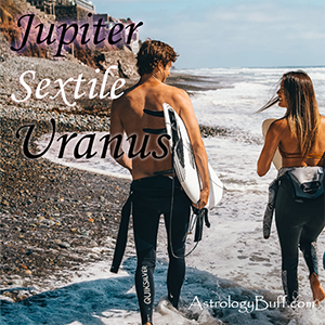Composite Jupiter Sextile Uranus
