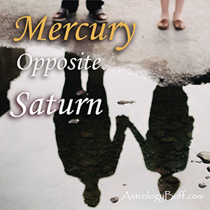 Composite Mercury Opposite Saturn