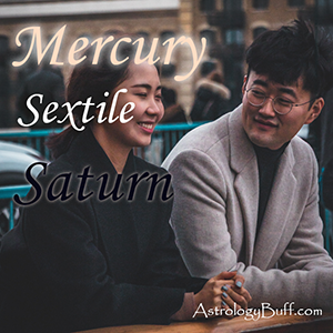 Composite Mercury Sextile Saturn