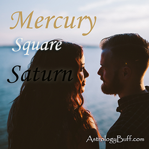 Composite Mercury Square Saturn