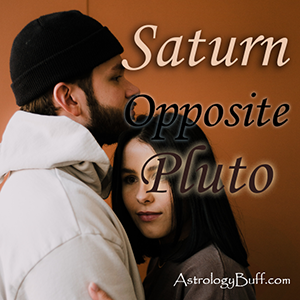 Composite Saturn Opposite Pluto