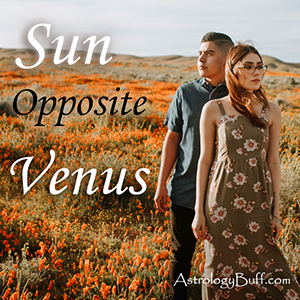 Composite Sun Opposite Venus