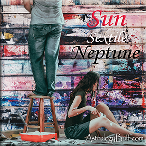 Composite Sun Sextile Neptune