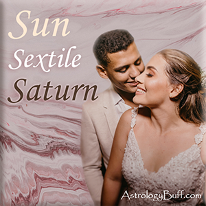 Composite Sun Sextile Saturn