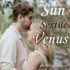 Composite Sun Sextile Venus