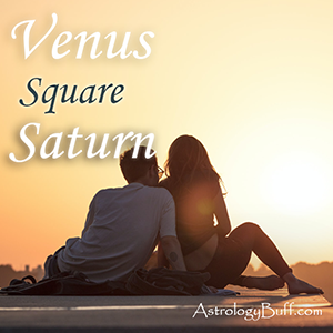 Composite Venus Square Saturn