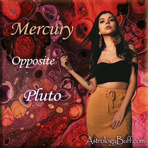 Transiting Mercury Opposite Pluto