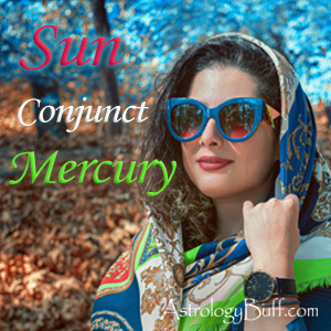 Transiting Sun Conjunct Natal Mercury