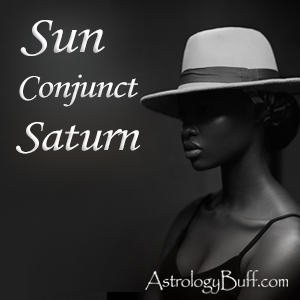 Transiting Sun Conjunct Natal Saturn