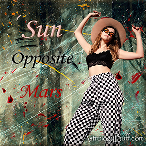 Transiting Sun Opposite Mars